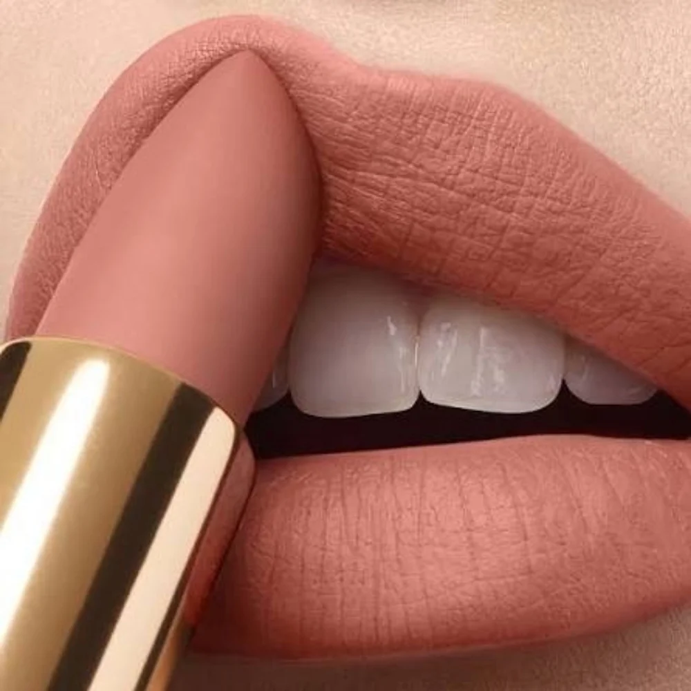 Lancome Soft Matte Lipstick in Love Whispers (Rosewood Nude)